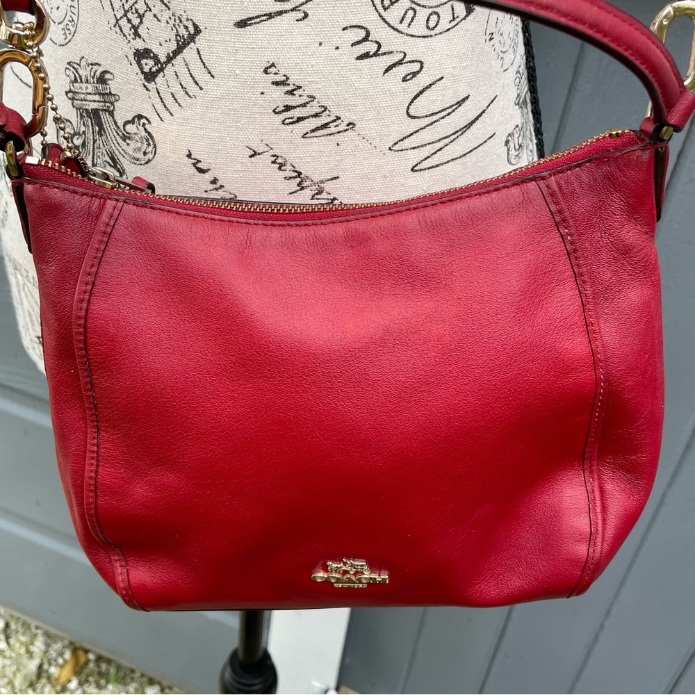 Coach Cherry Red Crossbody Bag - Picture 2 of 5